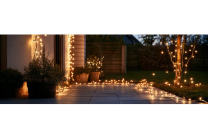 Cluster lichterkette für stimmungsvolle ambiente