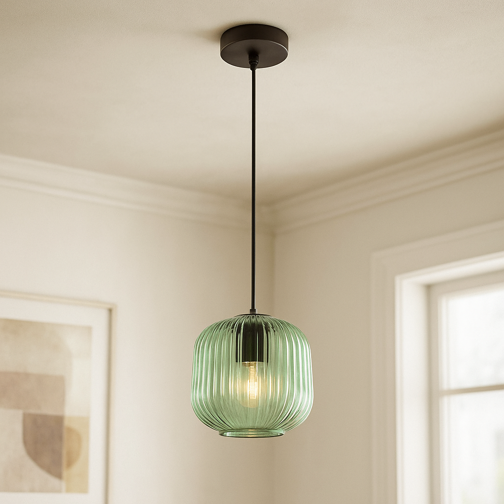 Design Pendelleuchte Grün, Charlois