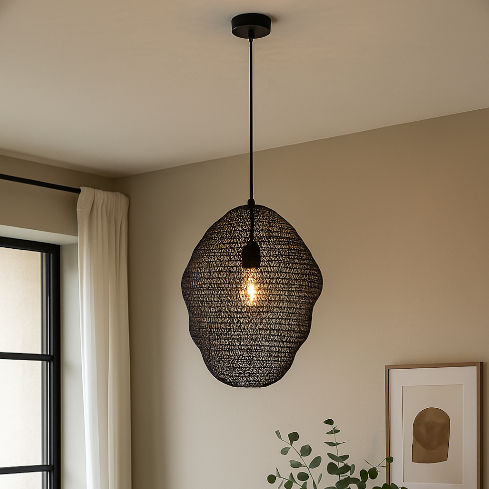 Design Pendelleuchte Schwarz, Sep
