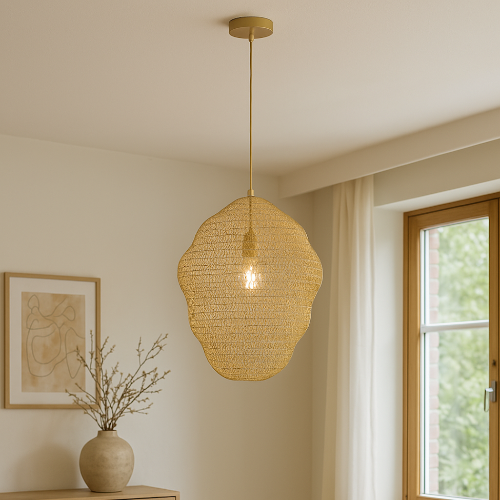 Design Pendelleuchte Gold, Sep