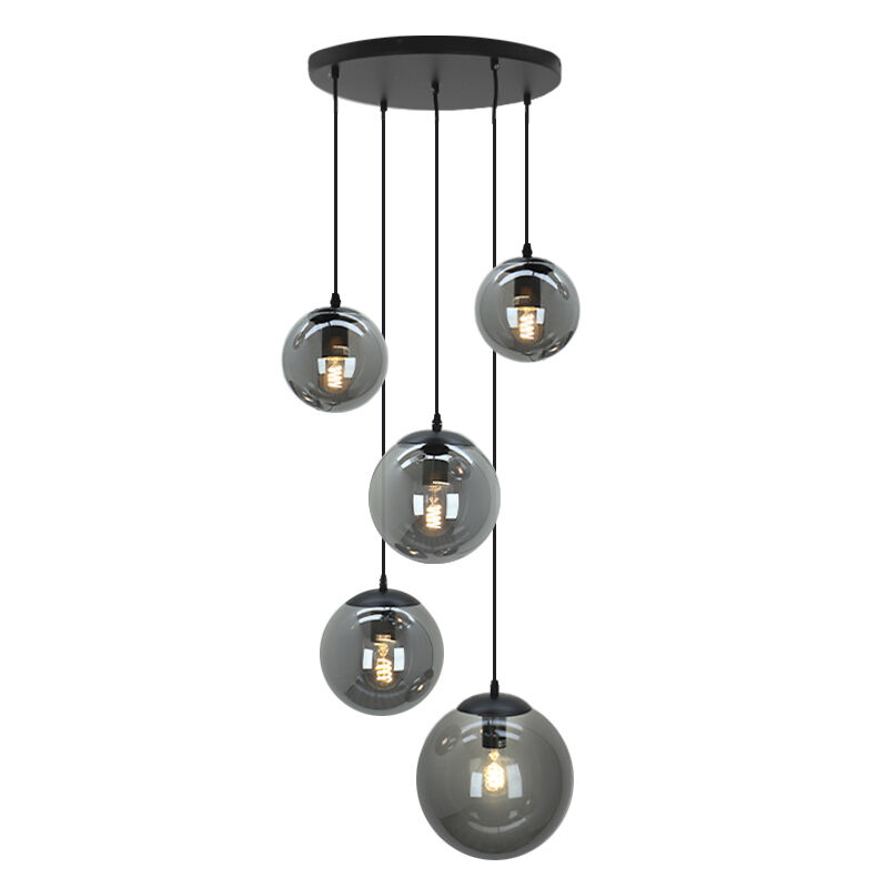 Design Pendelleuchte Schwarz, Dolf