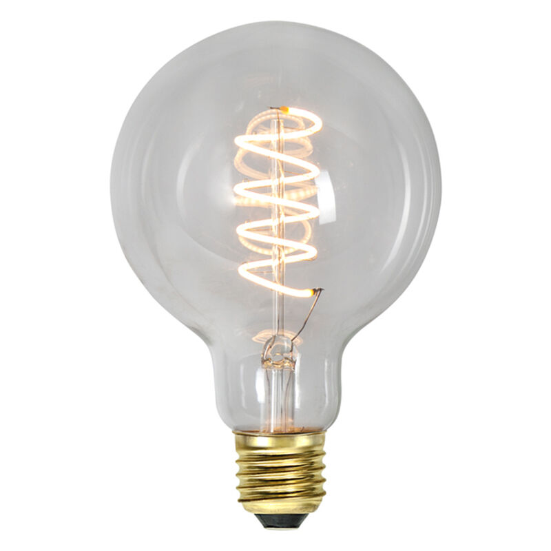 3-stufige dimmbare E27 filament spiral große Kugel G95, 4w Extra gemütlich Weiß