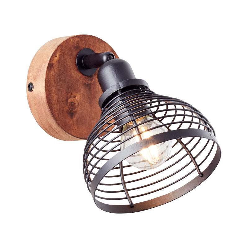 Holz Wandstrahler Braun, Willard