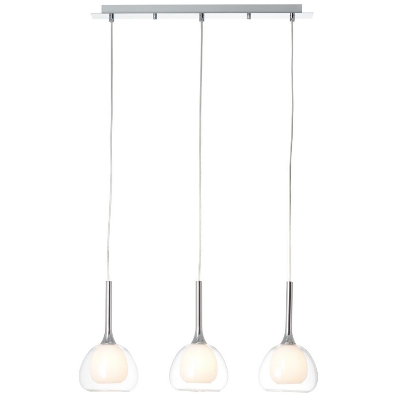 Moderne Pendelleuchte Chrom, Emmelien