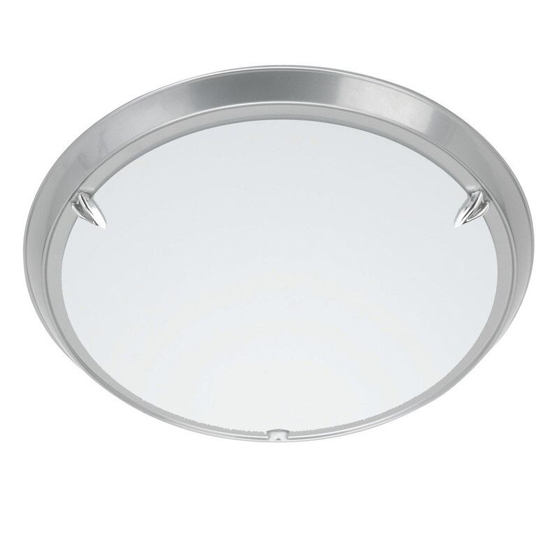 Glas Deckenleuchte Grau, Elene