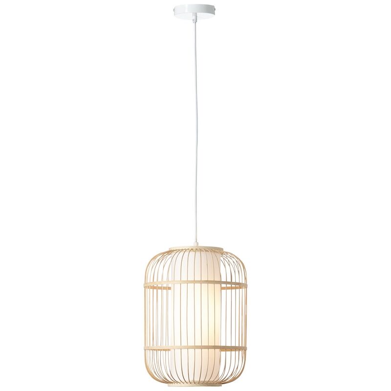 Holz Pendelleuchte Weiß, Hans