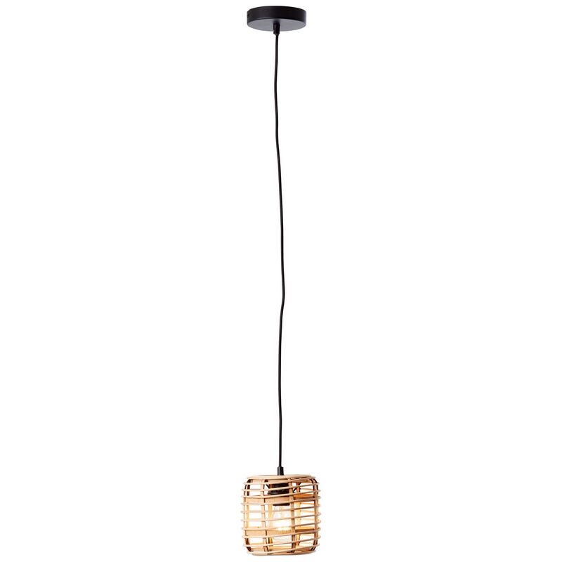 Holz Pendelleuchte Schwarz, Deacon