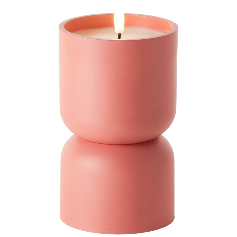 Rosa Außen-Kerzenlampe, Zaki, 2700K LED, IP44