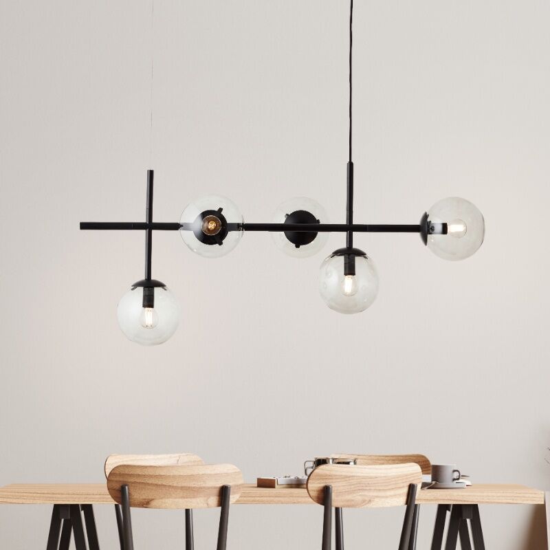 Design Pendelleuchte Transparent, Rhys
