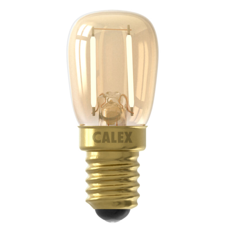 Calex E14 Kühlschranklampe Bernstein, 2,7W, 2100K