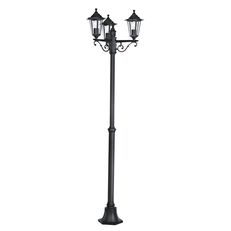 Schwarze antik Außenleuchte Aluminium, Alieke, IP44