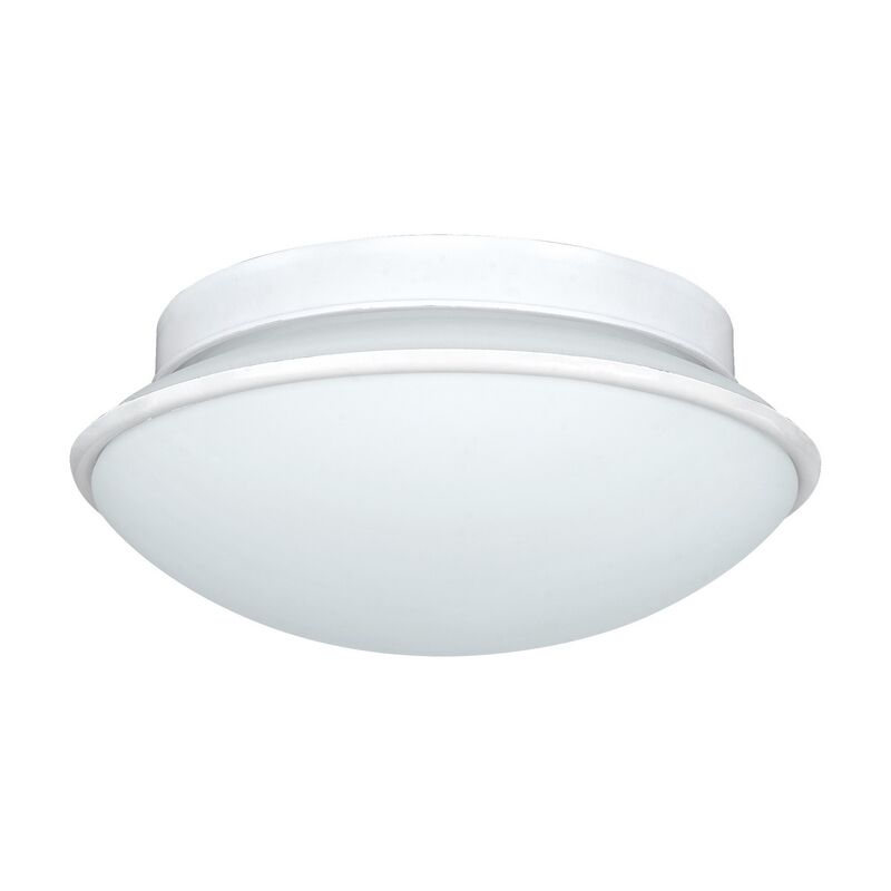 Weiße Wandleuchte Stahl, Nicoletta, IP44
