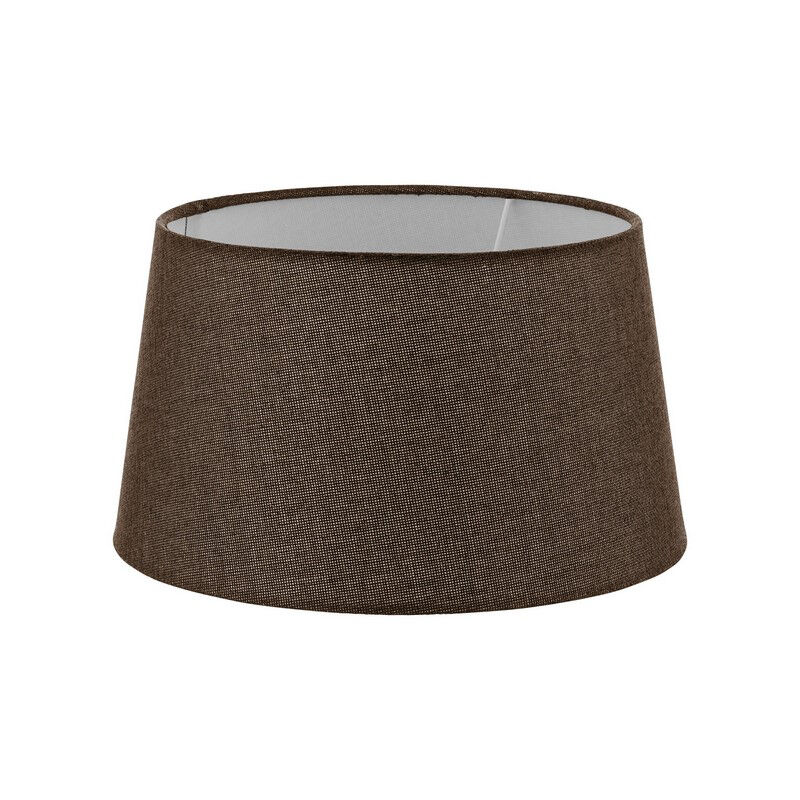 Braune Lampenschirm Noah, Stoff