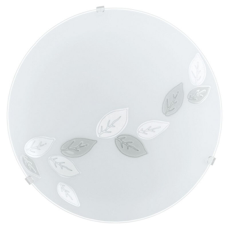 Weiße Deckenlampe Glas, Bada