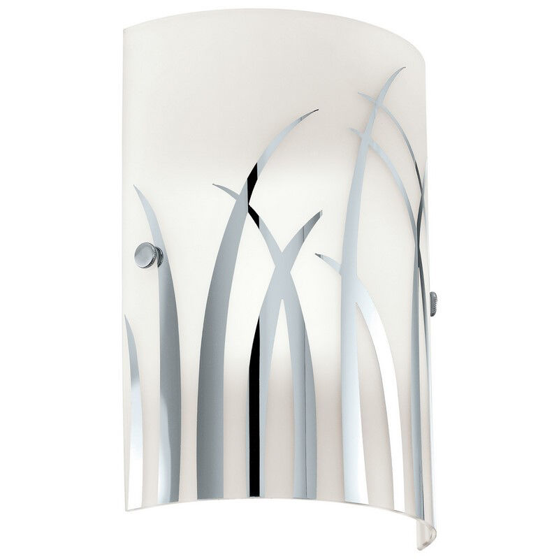 Weiße design Wandleuchte Glas, Ilyas