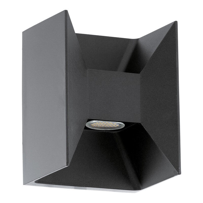Anthrazit Außenleuchte Aluminium, Jeslynn, 3W, 3000K LED, IP44