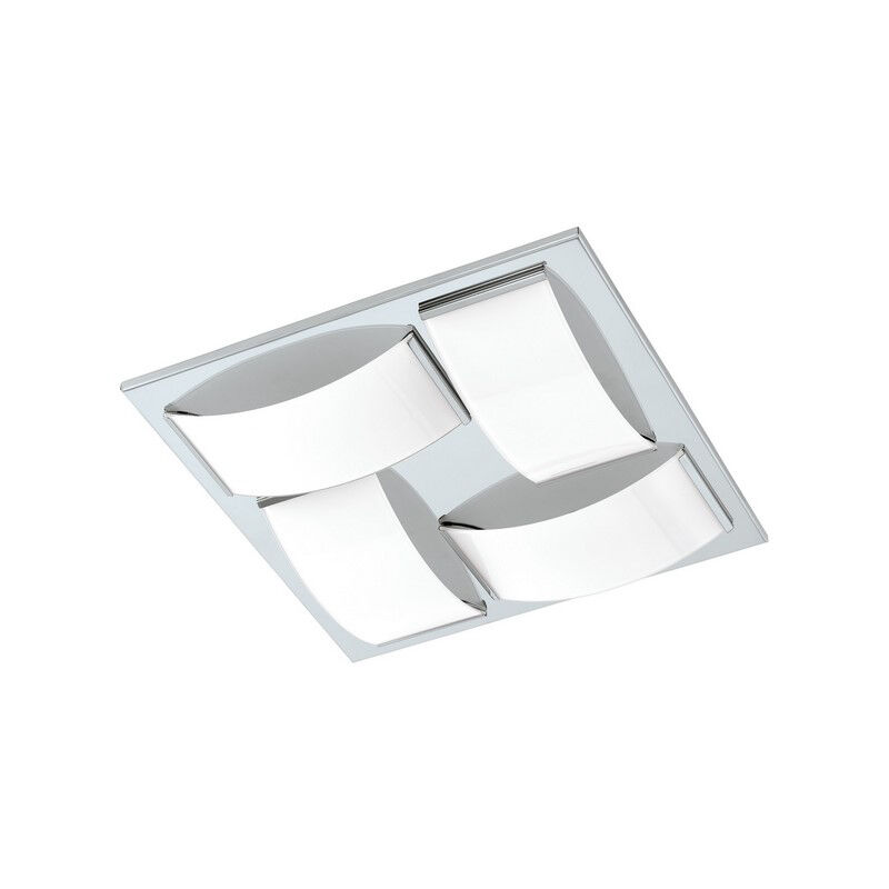 Chrom Wandleuchte Glas, Almina, 5W, 3000K LED, IP44