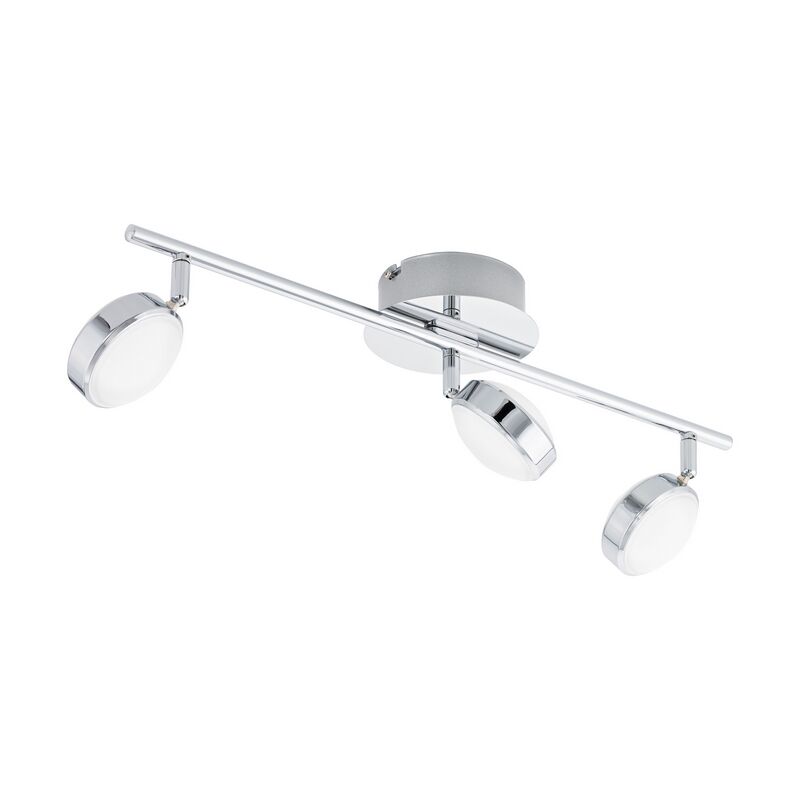 Chrom moderne Deckenstrahler Stahl, Tjark, 5W, 3000K LED