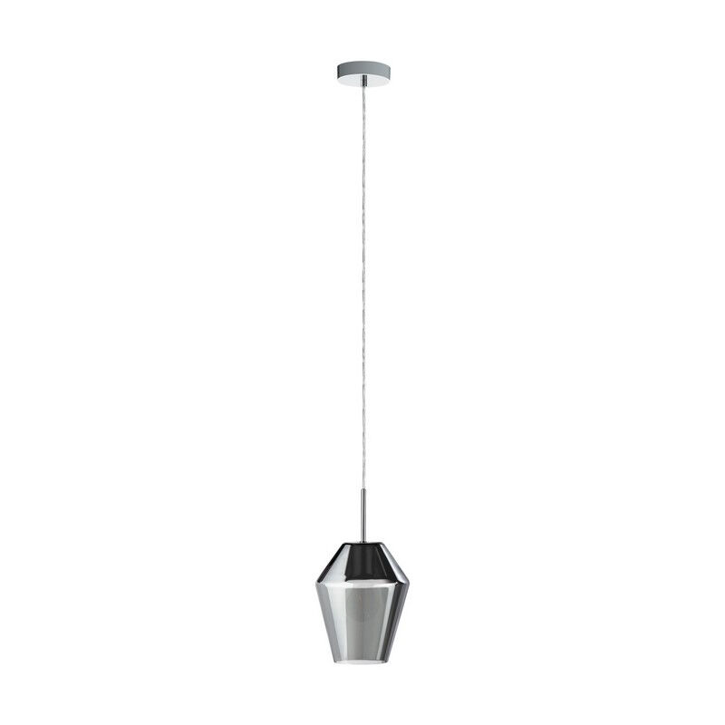 Graue moderne Pendelleuchte Glas, Carl