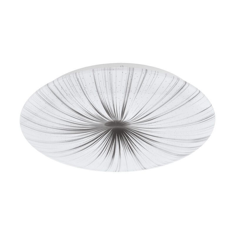 Weiße Deckenlampe Stahl, Josta, 24W, 3000K LED