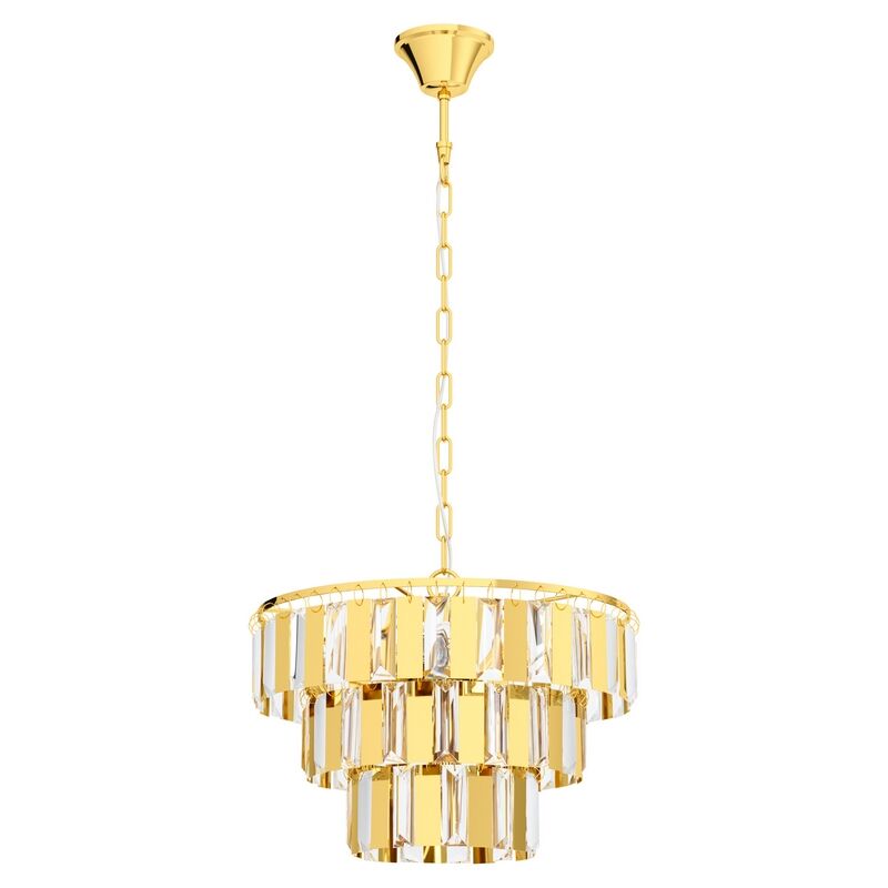 Gelbe design Pendelleuchte Kristall, Nikay