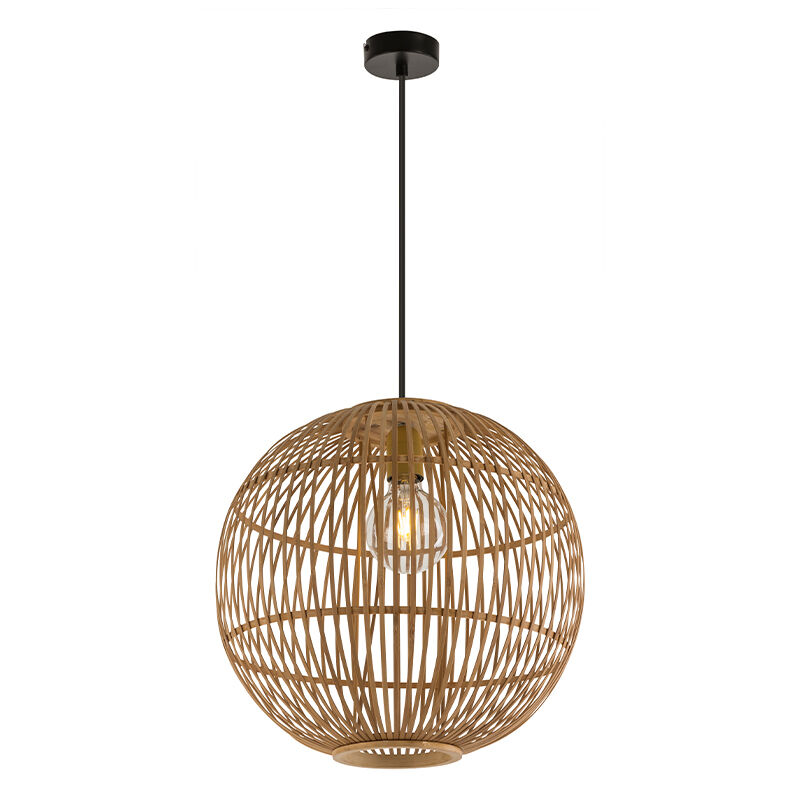Holz Pendelleuchte Braun, Terry