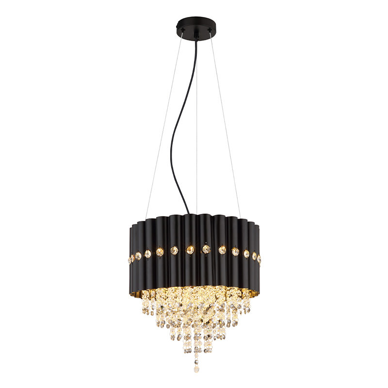 Schwarze design Kronleuchter Kristall, Moniek