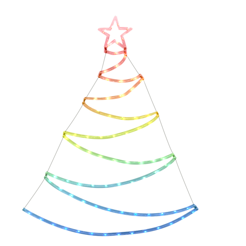 Beleuchteter Weihnachtsbaum RGB