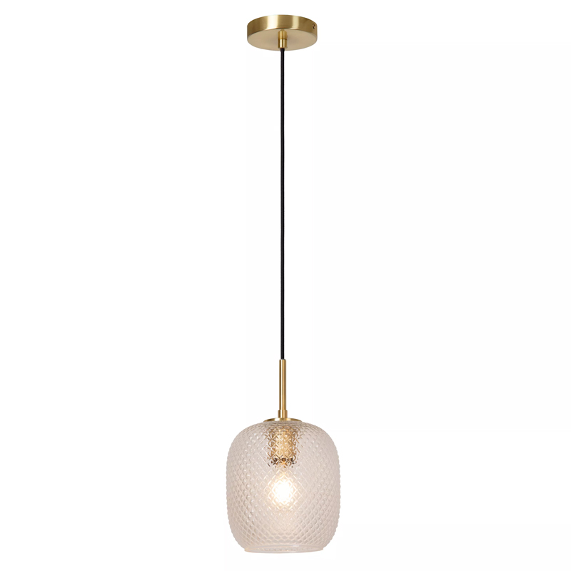 Goldene Pendelleuchte Retro, Alicent