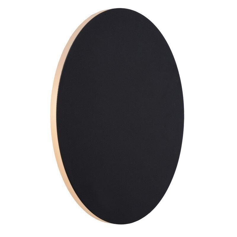 Schwarze Wandleuchte Modern, Eklyps led, 8W, 3000K LED