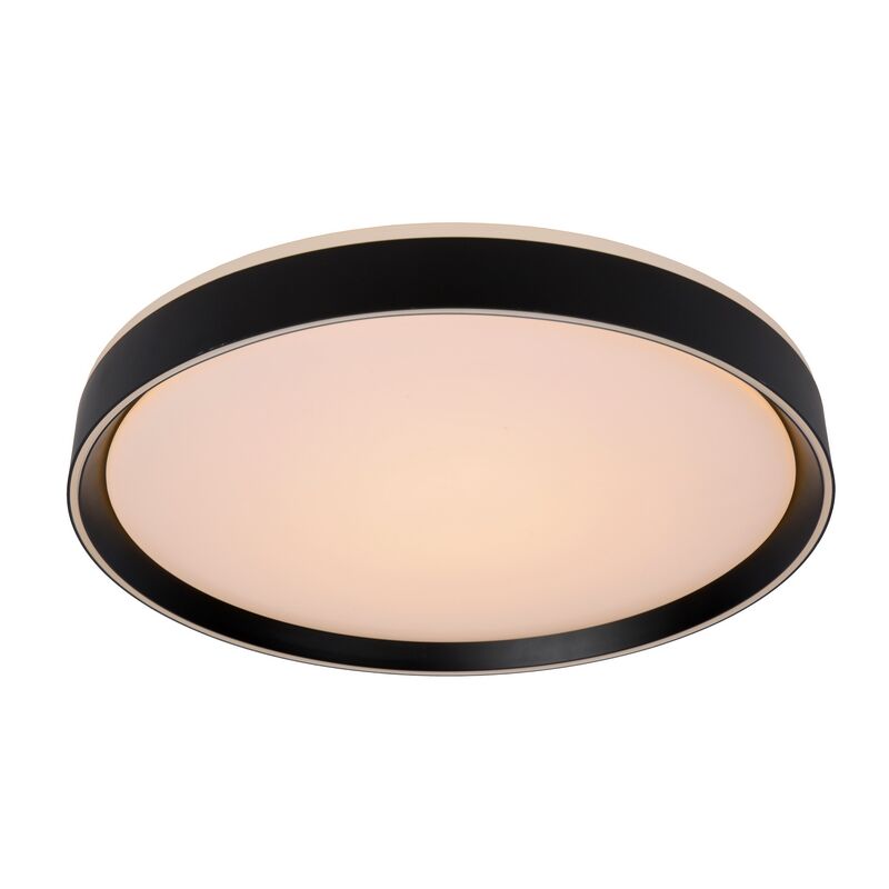 Schwarze Deckenlampe Modern, Nuria, 36W, 2700K LED
