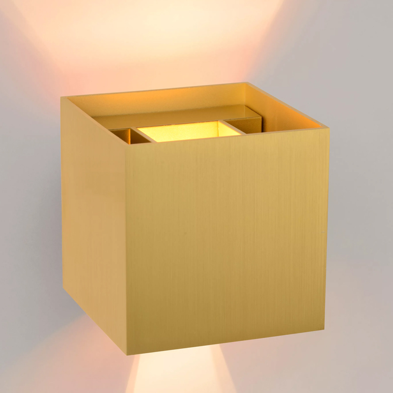Goldene Up down Wandleuchte Modern, Xio