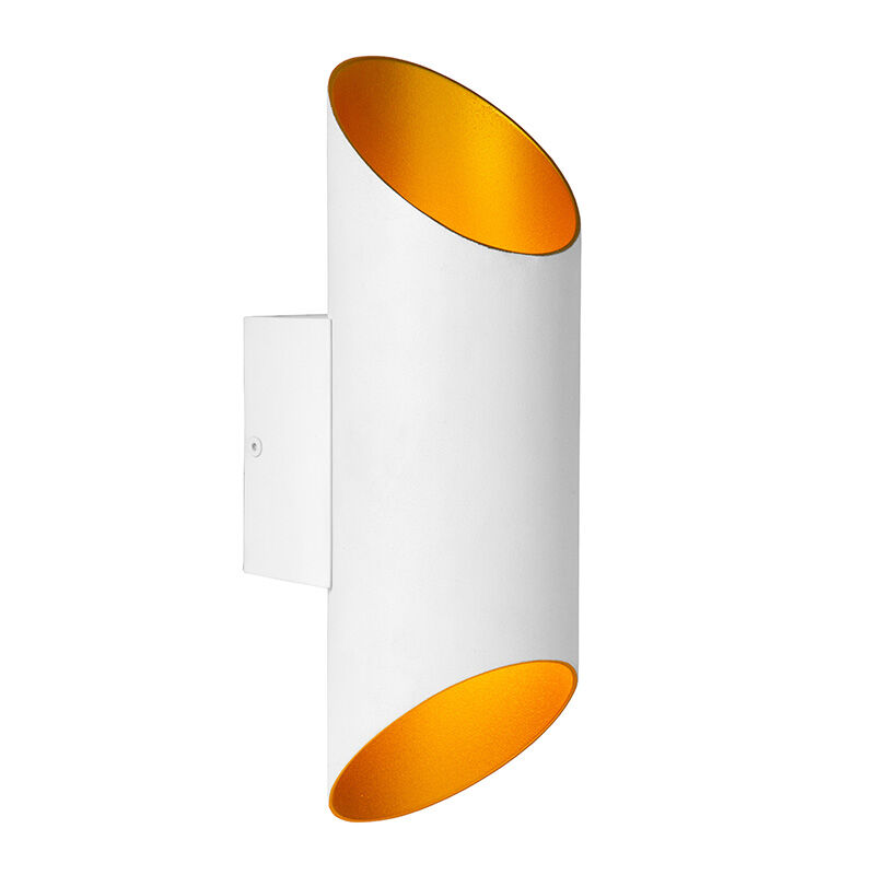 Goldene Wandleuchte Modern, Quirijn