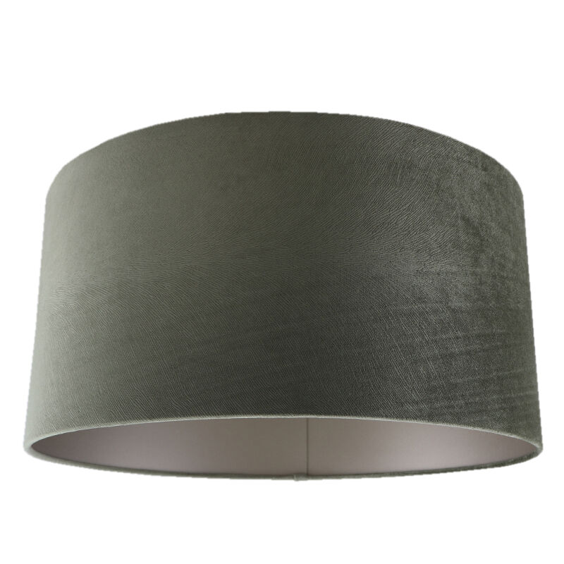 50 cm Samt Lampenschirm Grün, Rody