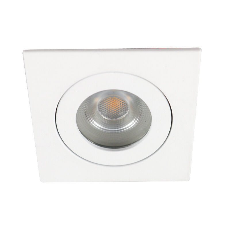 Weiße moderne Badezimmer Einbaustrahler Aluminium, Dorx, IP44