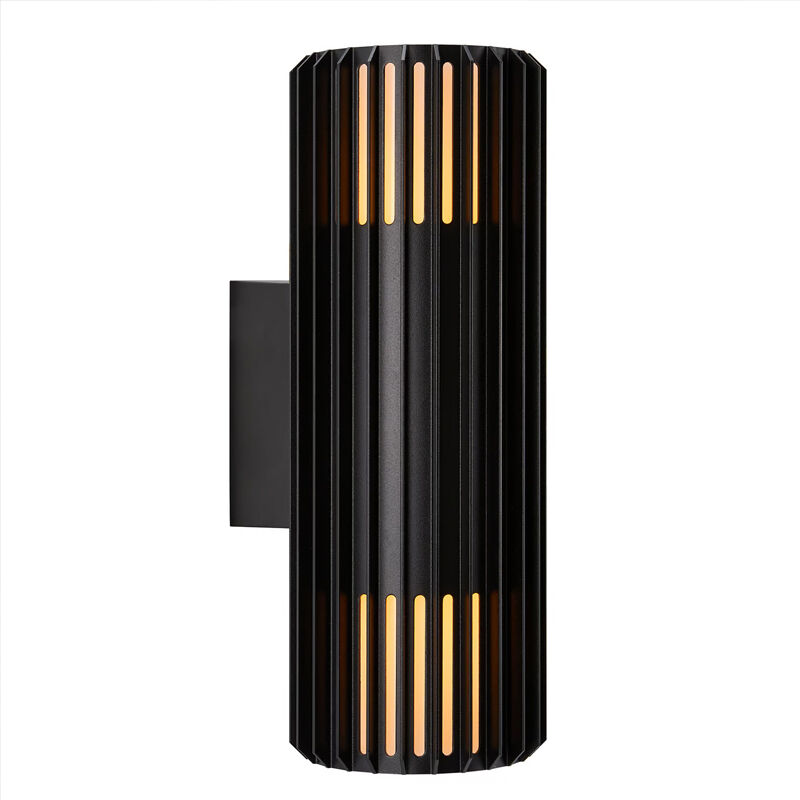 Schwarze Außenleuchte Design, Aludra, IP54