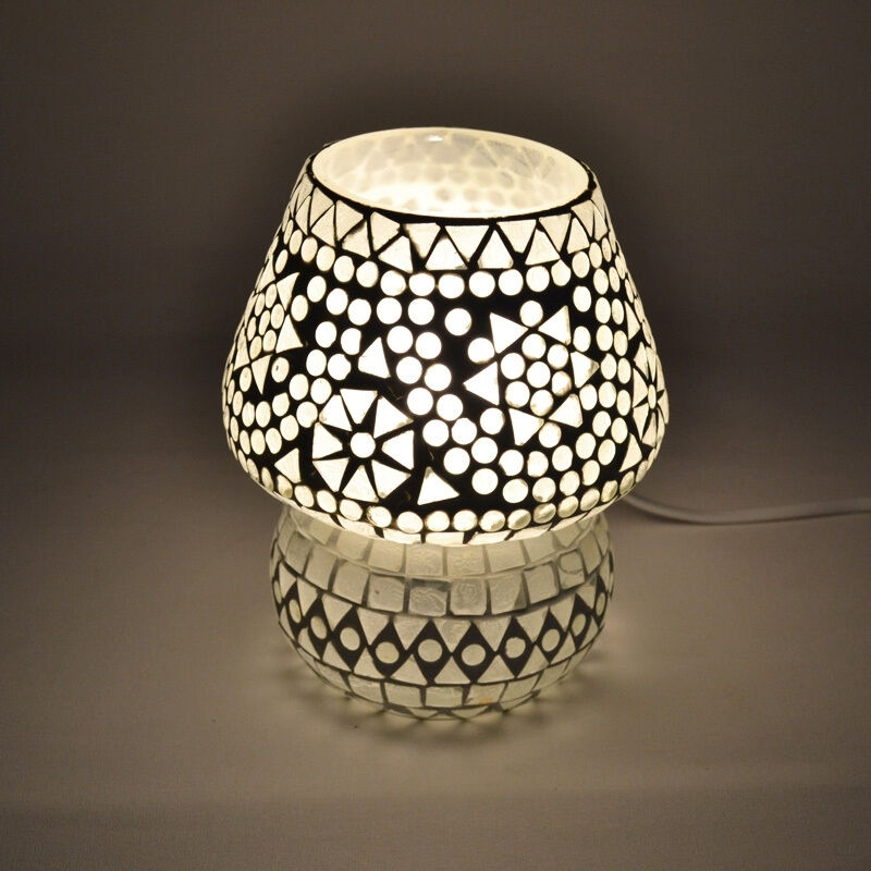 Transparente Mosaik Tischleuchte Orientalisch, Rachel