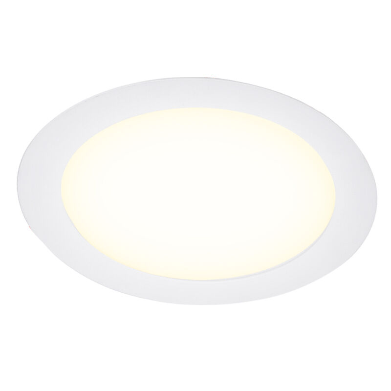 Weiße Downlight Aluminium, Umbriel, 18W, 4000K LED, IP44