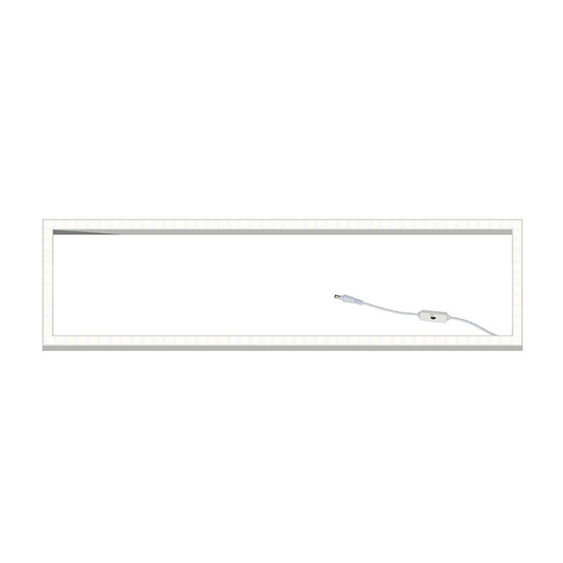 LED-Rahmen für abgehängte Decke 30 x 120 cm - weißer Schalter - 32 W - 3173 lm - UGR <23