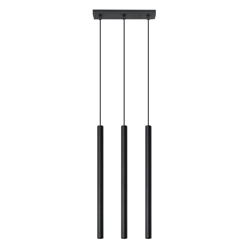 Aluminium Pendelleuchte Schwarz, Hillary