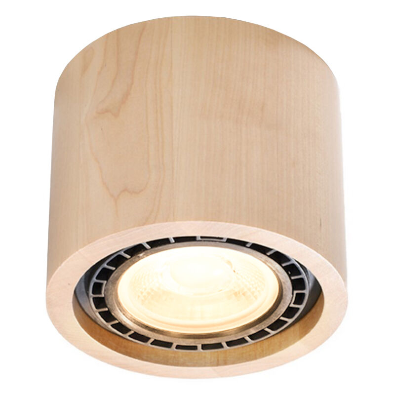 Holz Aufbauspot Braun, Alessio
