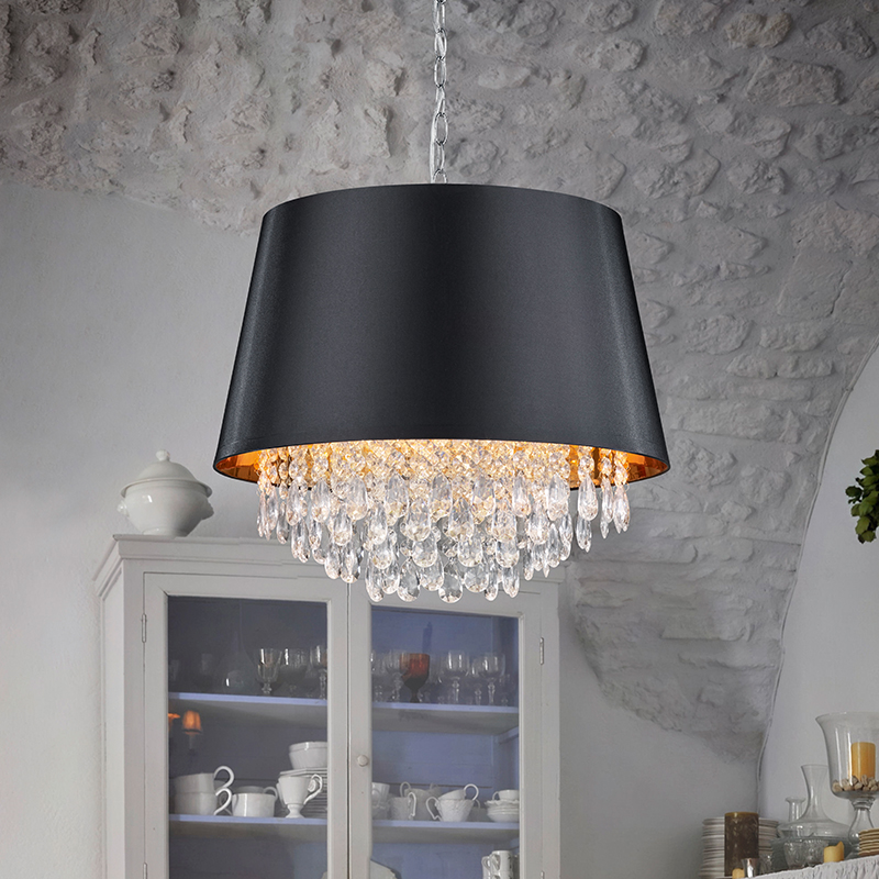 Chrom Pendelleuchte Modern, Asiya