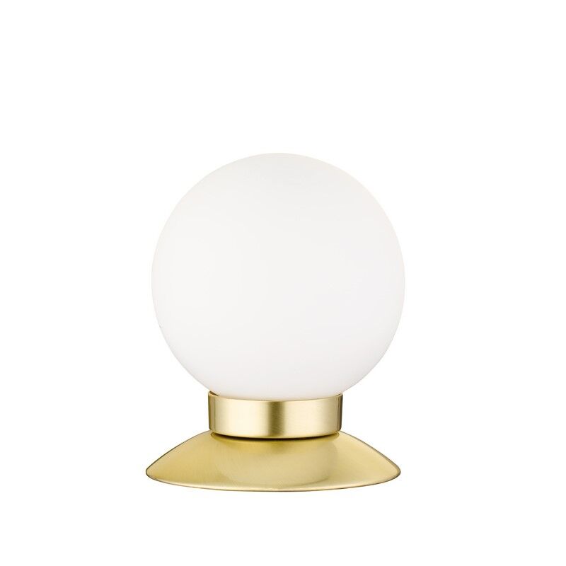Messing Tischleuchte Modern, Nolan, 3W, 3000K LED, mit Schalter