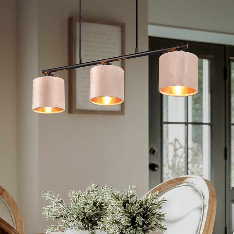 Beige Pendelleuchte Modern, Ercan