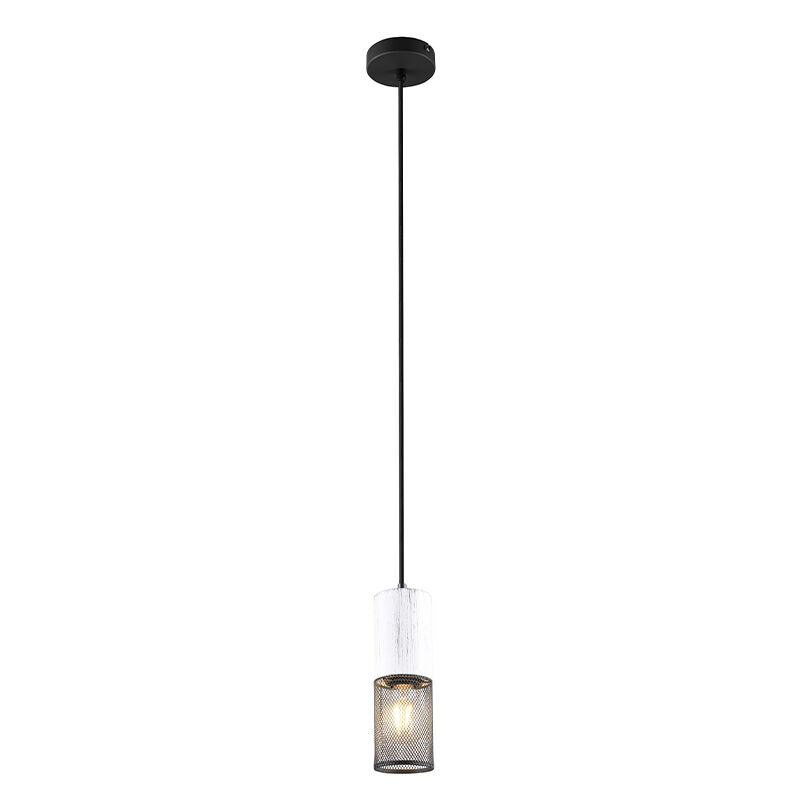 Schwarze Pendelleuchte Vintage, Marjet