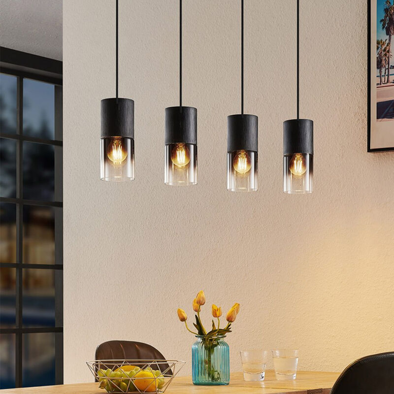 Graue Pendelleuchte Modern, Amadi