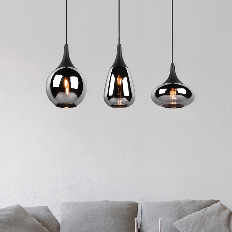 Schwarze Pendelleuchte Design, Sybren