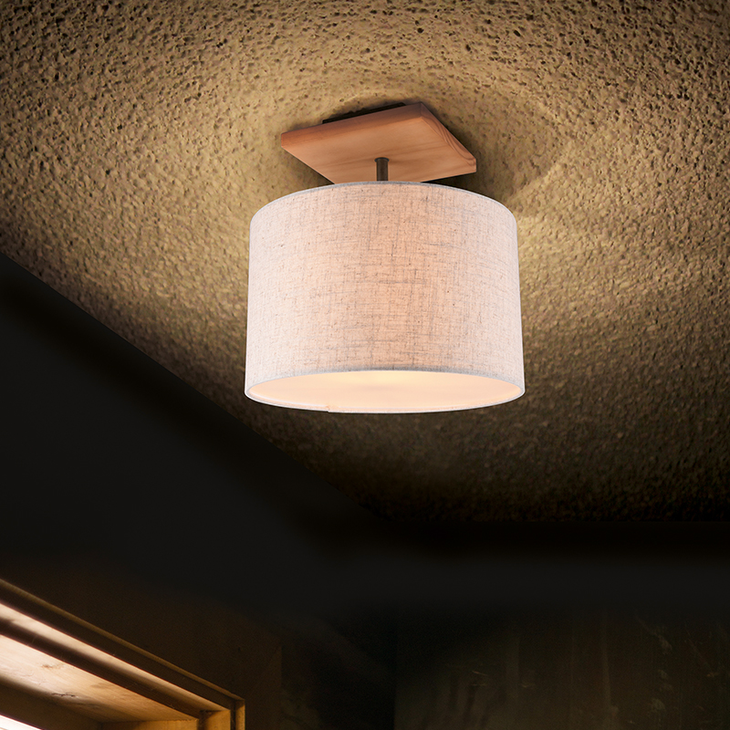Nickel Deckenlampe Vintage, Milco
