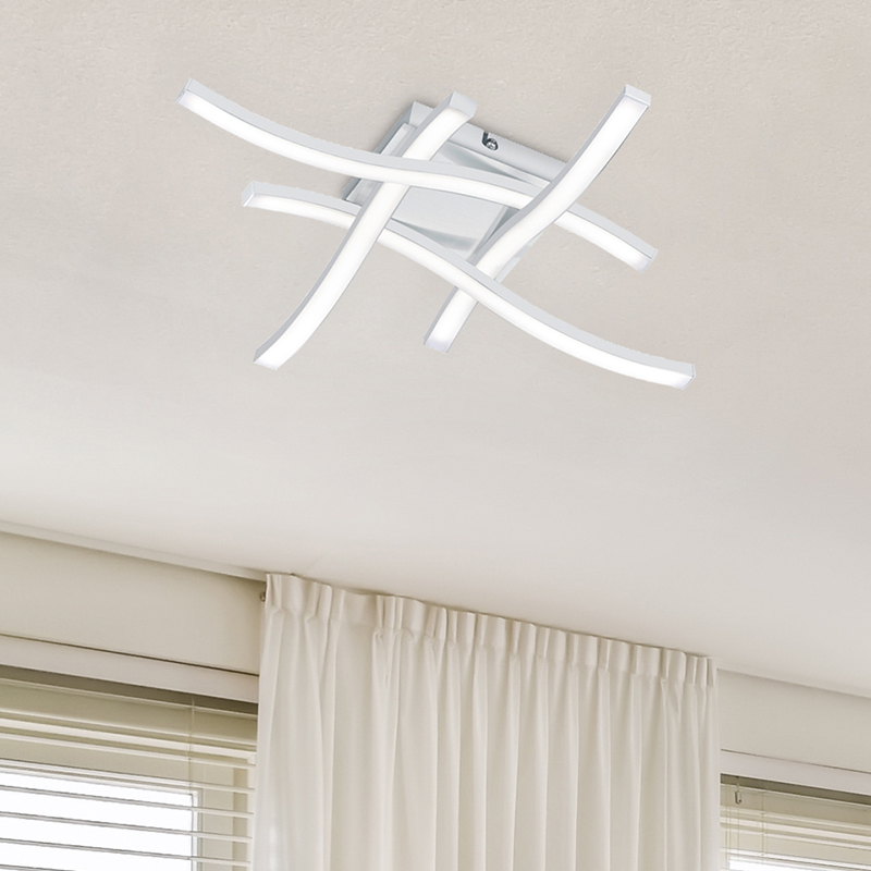 Weiße Deckenlampe Modern, Go, 5W, 4000K LED