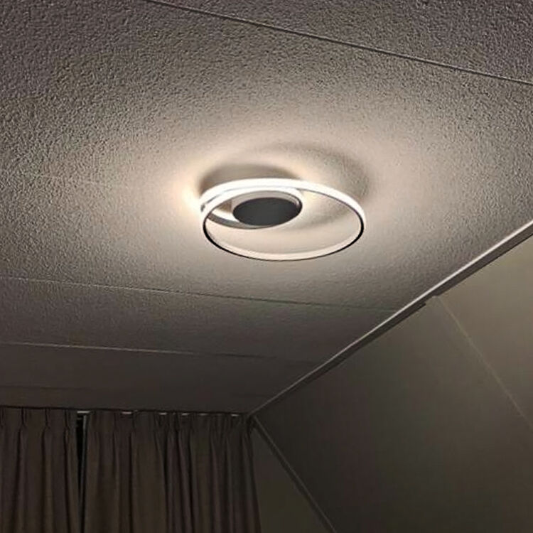 Weiße Deckenlampe Modern, Sassandra, 22W, 3000K LED, 3-stufig dimmbar